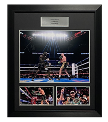 Tyson Fury Signed Picture Montage