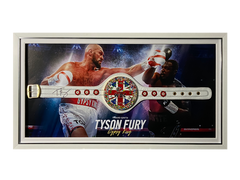 Tyson Fury Signed Replica WBC Belt