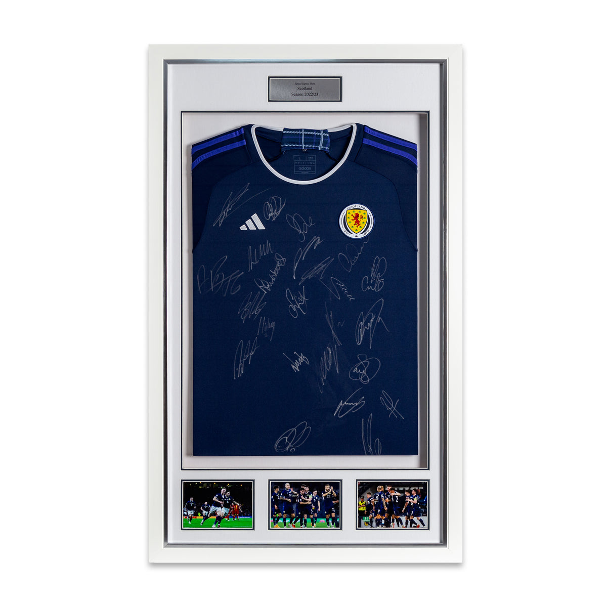 Scotland Team 2022/23 - Signed Replica Scotland Shirt