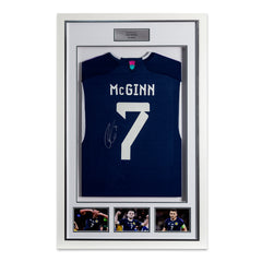 John McGinn Signed Replica Shirt - Sponsor Shirt