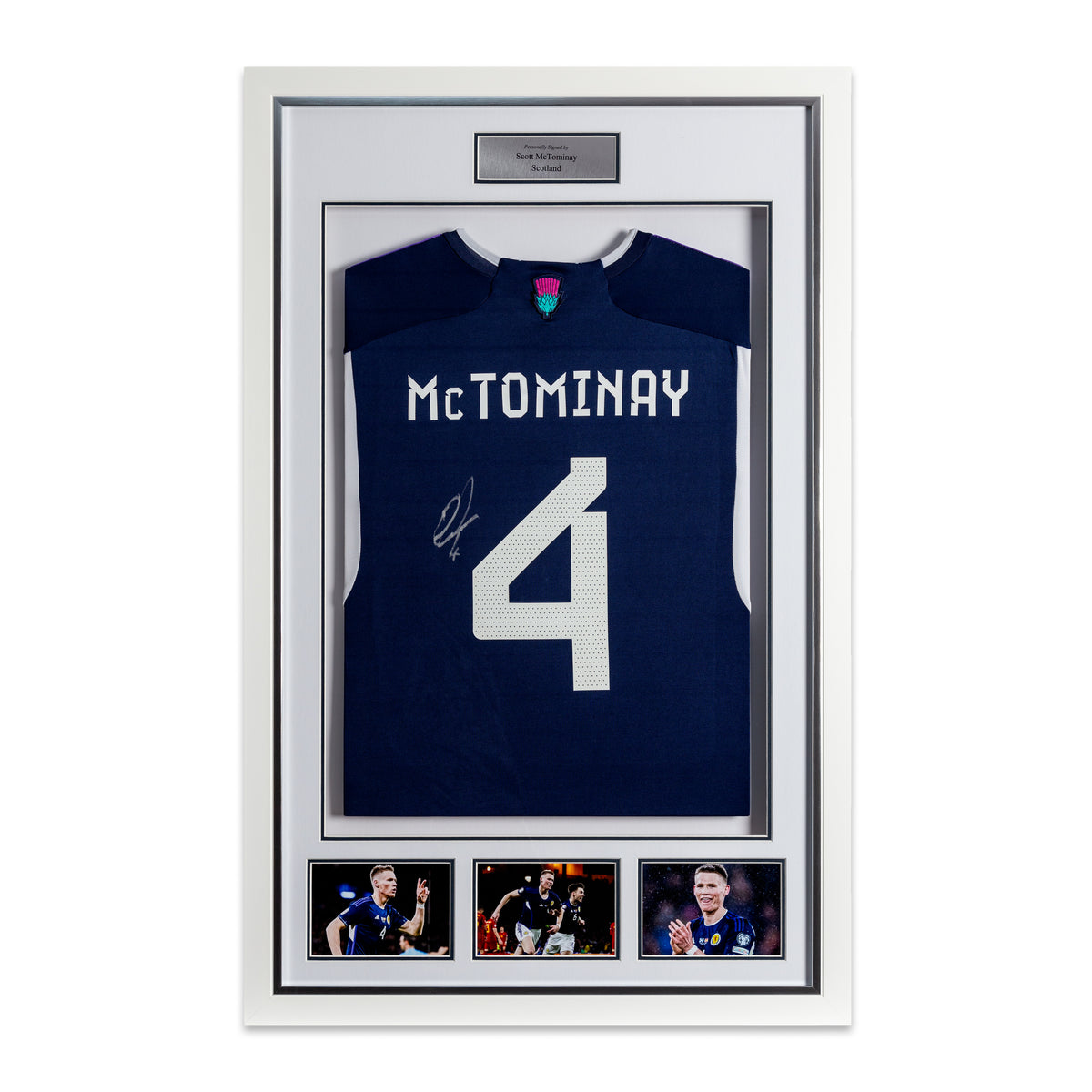 Scott McTominay - SIgned Replica Scotland Shirt