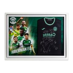 Hibs Squad Signed Replica Shirt 2022/23