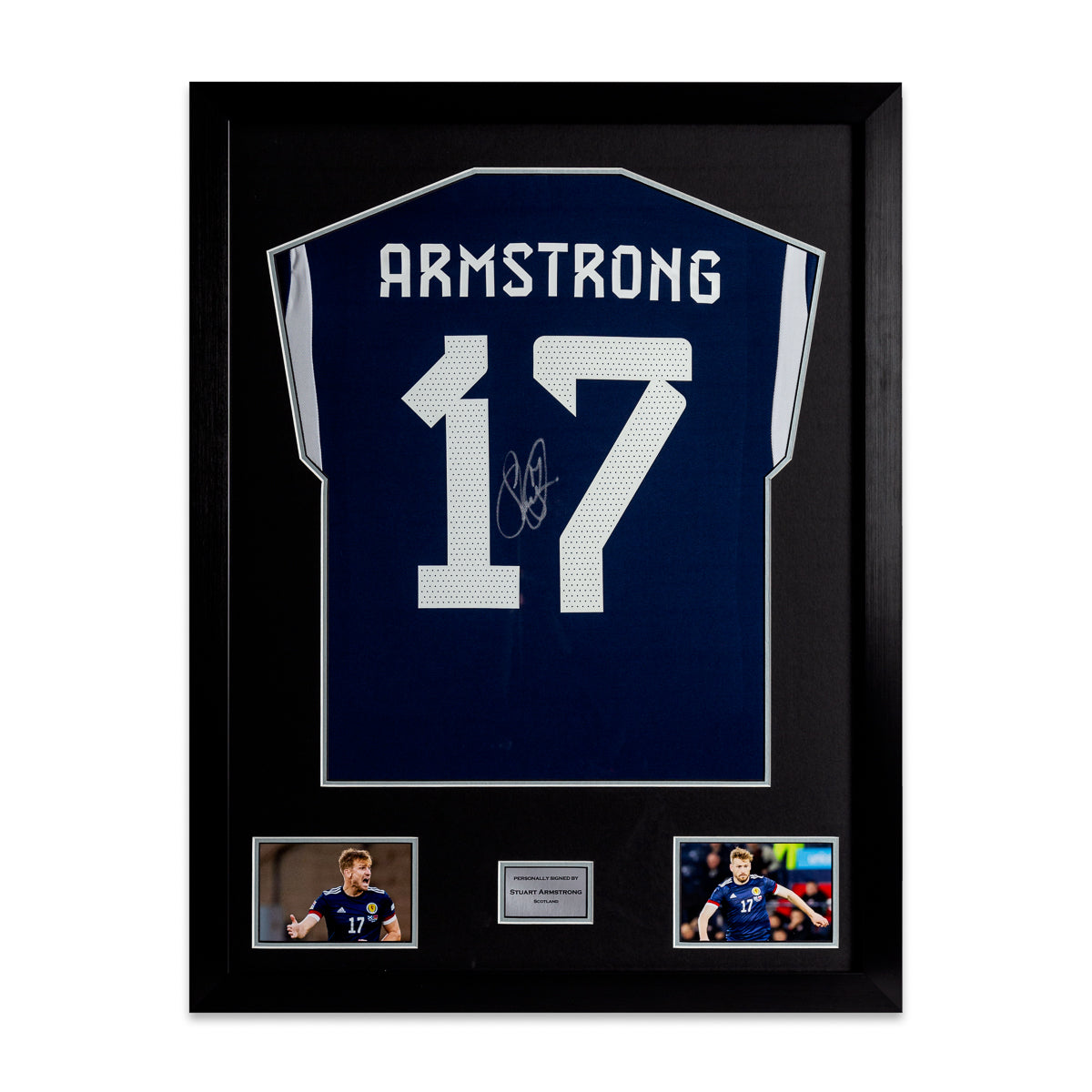 Stuart Armstrong - SIgned Replica Scotland Shirt