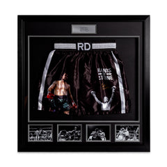 Roberto Duran Signed Replica Shorts