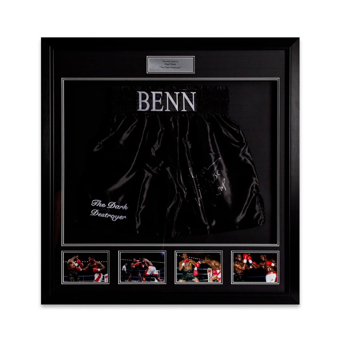 Nigel Benn Replica Shorts Display