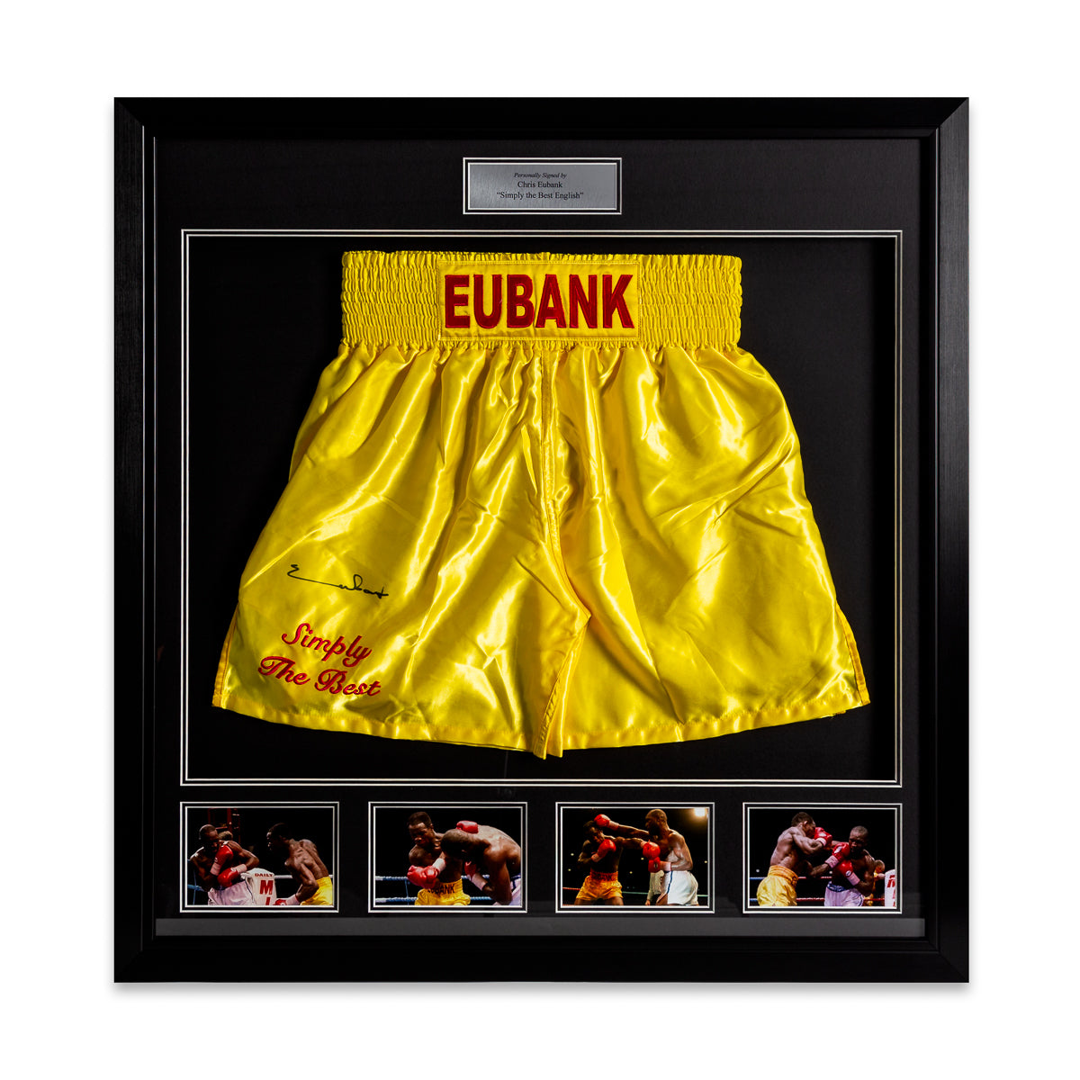 Chris Eubank Replica Shorts Display