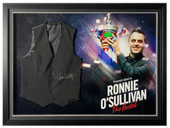 Ronnie O'Sullivan Replica Signed Waistcoat Display