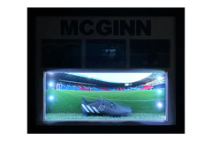 John McGinn - Replica Boot Picture Display