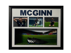 John McGinn - Replica Boot Picture Display