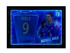 Michael Mols - Signed Replica Rangers Shirt