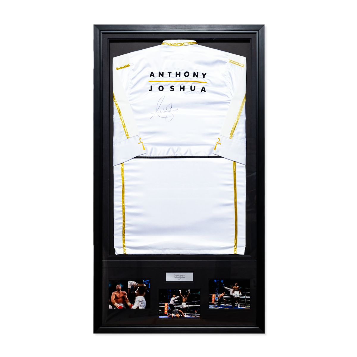 Anthony Joshua Signed Replica Robe with LED Lights