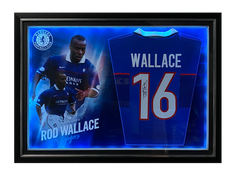 Rod Wallace - Signed Replica Rangers Shirt