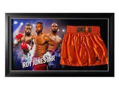 Roy Jones Jnr Signed Replica Shorts